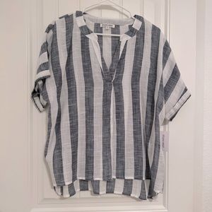 Studio West Nautical Linen Top